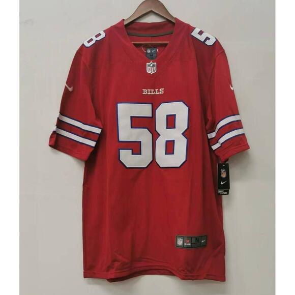 Matt Milano Buffalo Bills Jersey red Nike - Picture 1 of 2